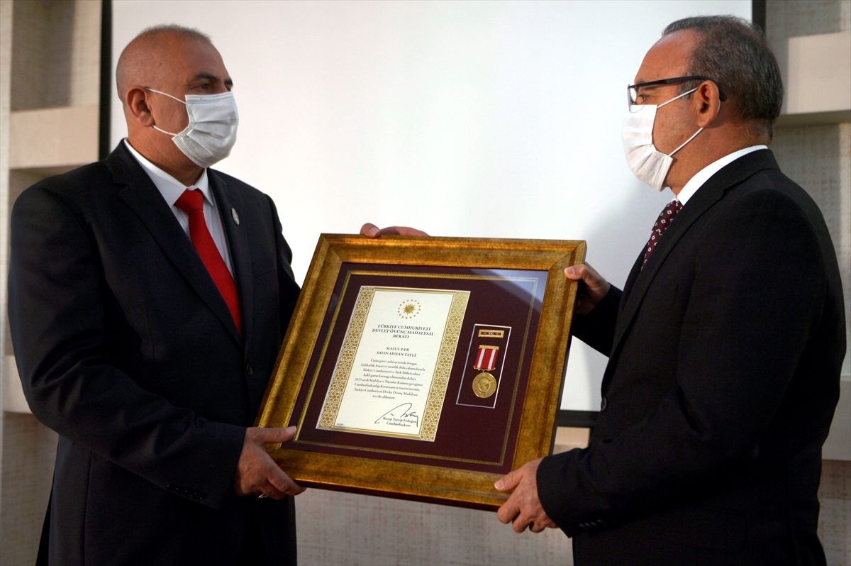 Erzurum, Ardahan ve Kars'ta Devlet Övünç Madalyası Tevcih Töreni