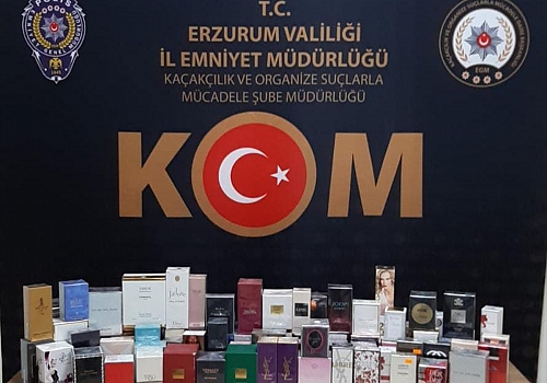 Erzurum'da geçen ay kaçakçılık ve sahtecilik gibi suçlara karışan 48 kişi yakalandı
