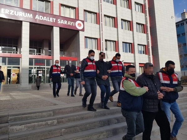 Erzurum'da 3 firari PKK/KCK hükümlüsü yakalandı