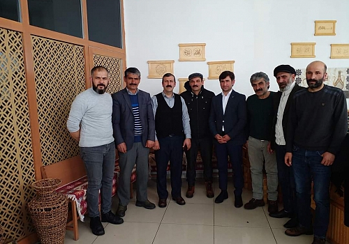 Göle Ak Parti İlçe Başkanı Sinan Karatay Gazetecilerle Bir Araya Geldi 