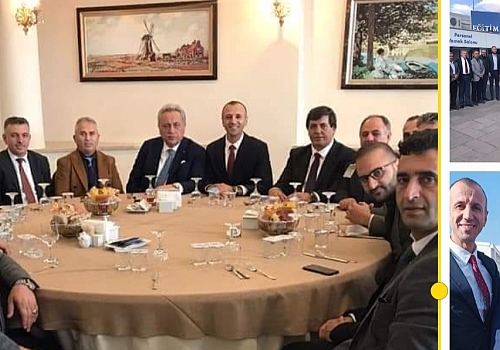 Göle Dernekler Federasyonu Ankara'da Saffet Kaya yı Ziyaret etti 