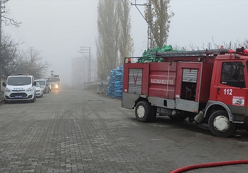 Kars'ta dumandan etkilenen 10 kişi hastaneye kaldırıldı