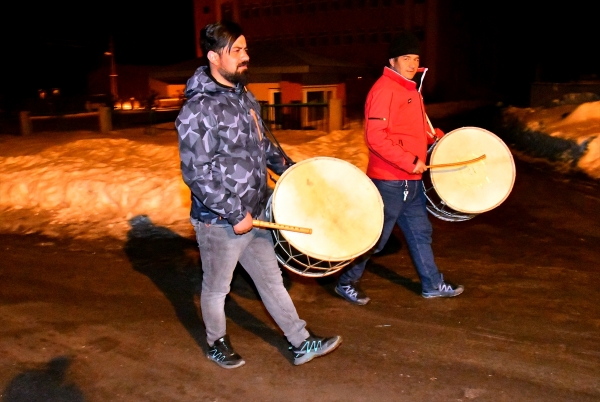 Kars'ta ramazan davulcuları mesaiye başladı