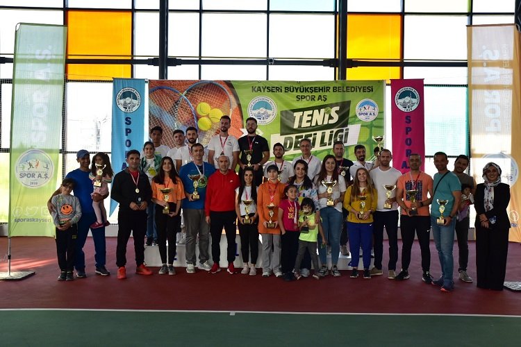 Kayseri'de Tenis Defi Ligi heyecanı