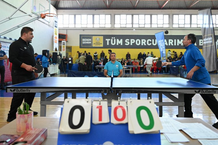 Konya'da 10 Ekim'e özel masa tenisi turnuvası