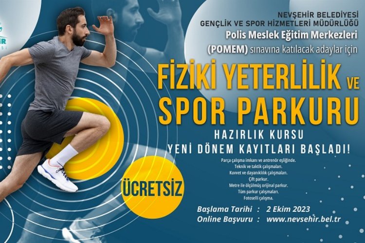 Nevşehir Belediyesi'nden ücretsiz POMEM kursu