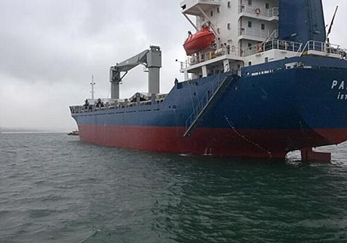 Nijerya'da saldırıya uğrayan Türk gemisi Gana'ya ulaştı