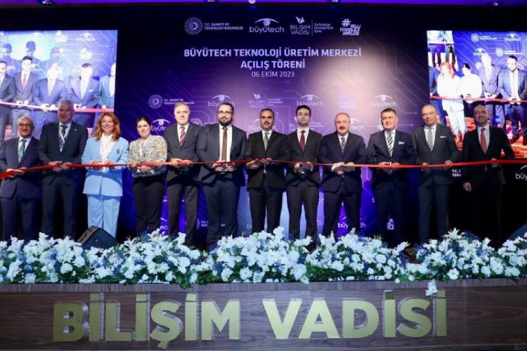 Türkiye'nin ilk kamera sistemli üretim tesisi açıldı