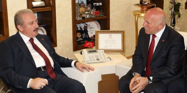 TBMM Başkanı Prof. Dr. Şentop'tan Büyükşehir'e ziyaret