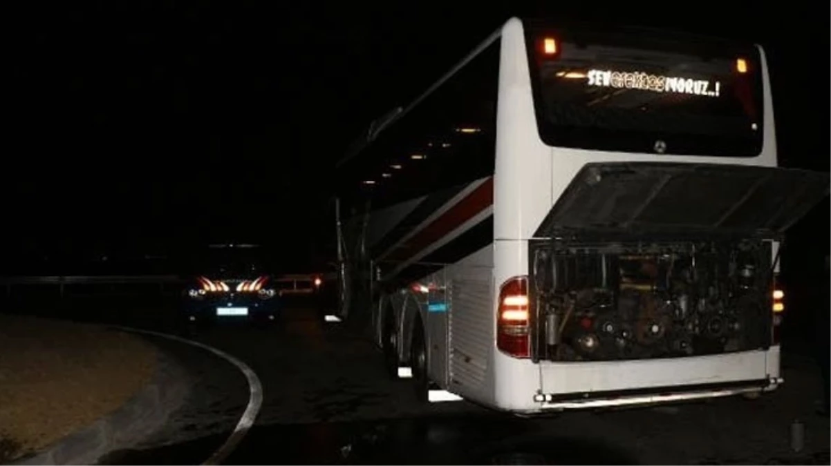 Tokat'tan İstanbul'a giden yolcu otobüsüne tüfekle ateş açıldı