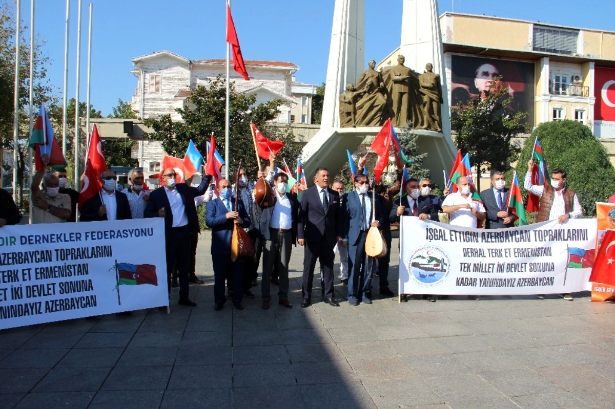     Kars-Ardahan-Iğdır Dernekler Federasyonundan   Azerbaycan'a destek