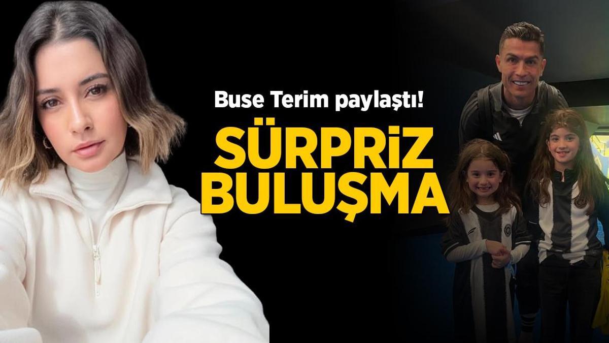 : Buse Terim paylaştı! Sürpriz Cristiano Ronaldo buluşması