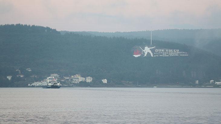  Çanakkale Boğazı'nda gemi trafiği askıya alındı