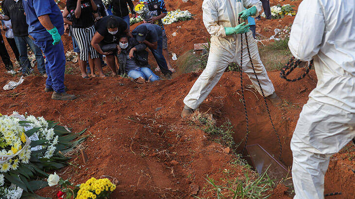 Corona virüs nedeniyle son 24 saatte Brezilya'da 1026, Meksika'da 625 kişi öldü
