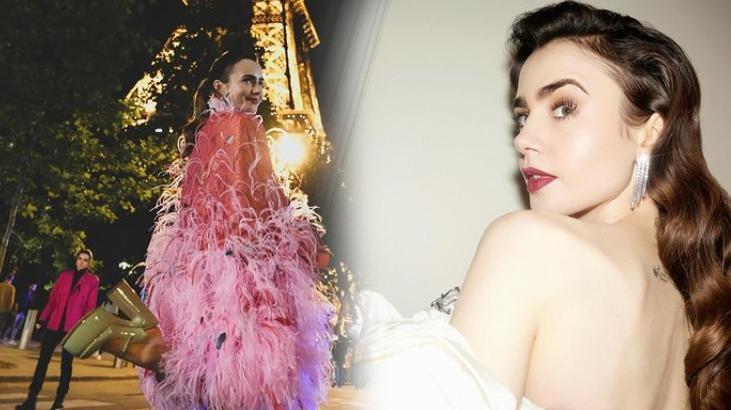  Emily in Paris oyuncusu Lily Collins anne oldu