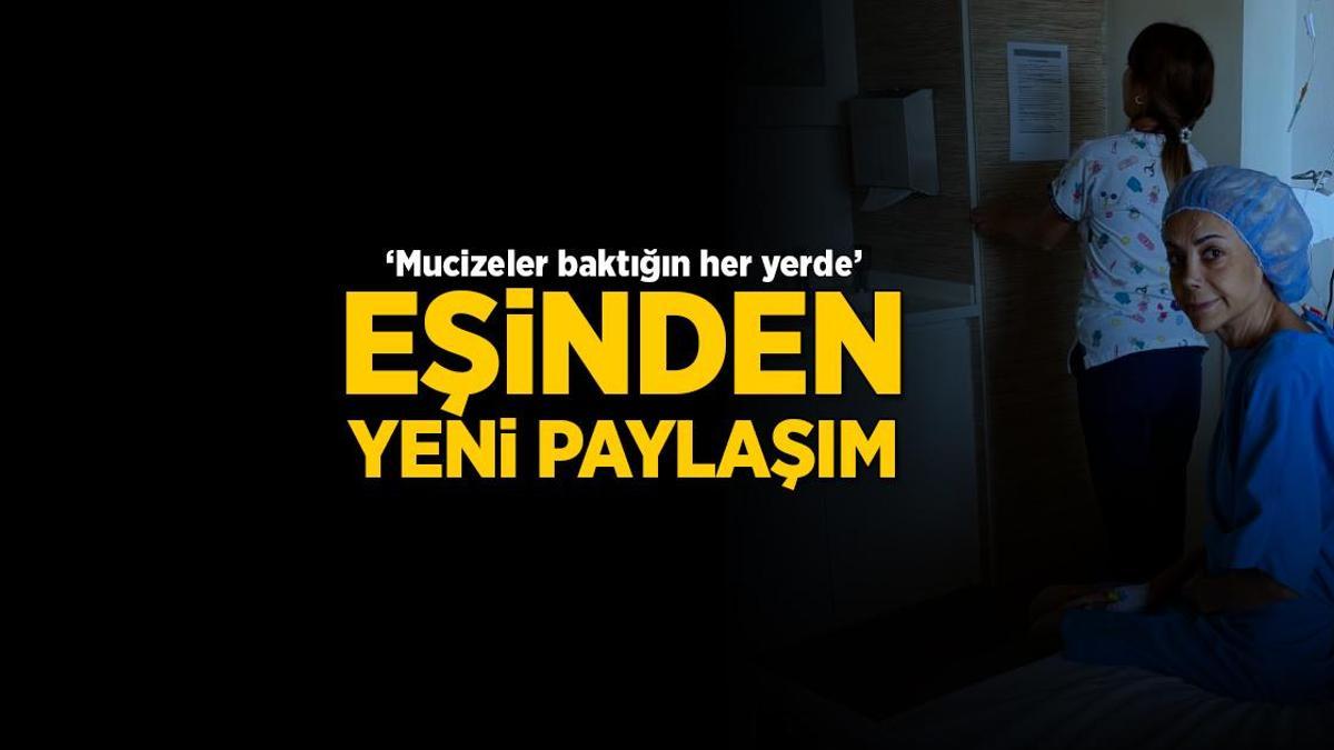  Entübe edilen Tanyeli'nin eşi İlker Sünneli'den yeni paylaşım: 'Mucizeler baktığın her yerde!'