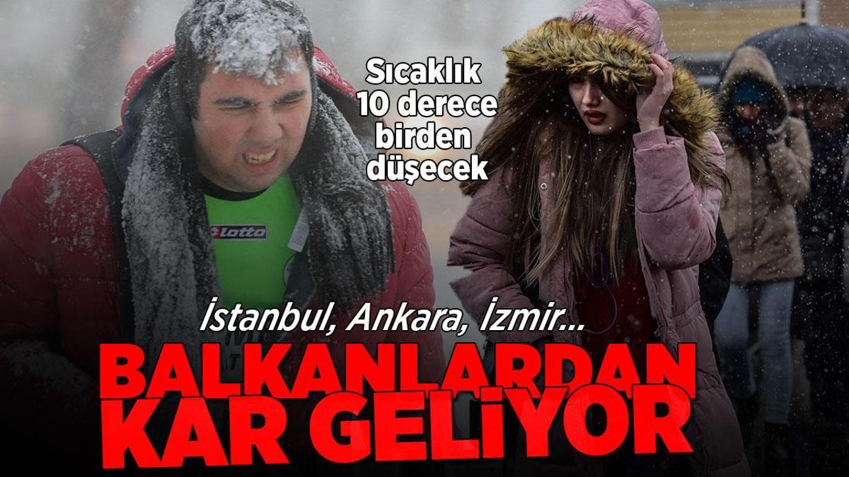  İstanbul'a kar yağacak mı, ne zaman yağacak? İşte İstanbul ve diğer illerin hava durumu