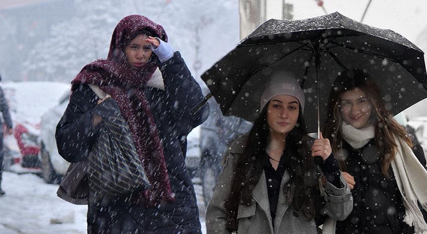  Kar uyarısı! İstanbul, Ankara, İzmir ve diğer illerin hava durumu nasıl olacak?