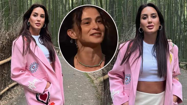  Olaylı isim Survivor'a geri döndü ortalık karıştı! Survivor Sahra, Pınar Saka'yı yılan fotoğrafıyla paylaştı