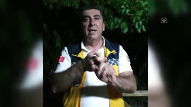 112 ekibinden işaret diliyle 