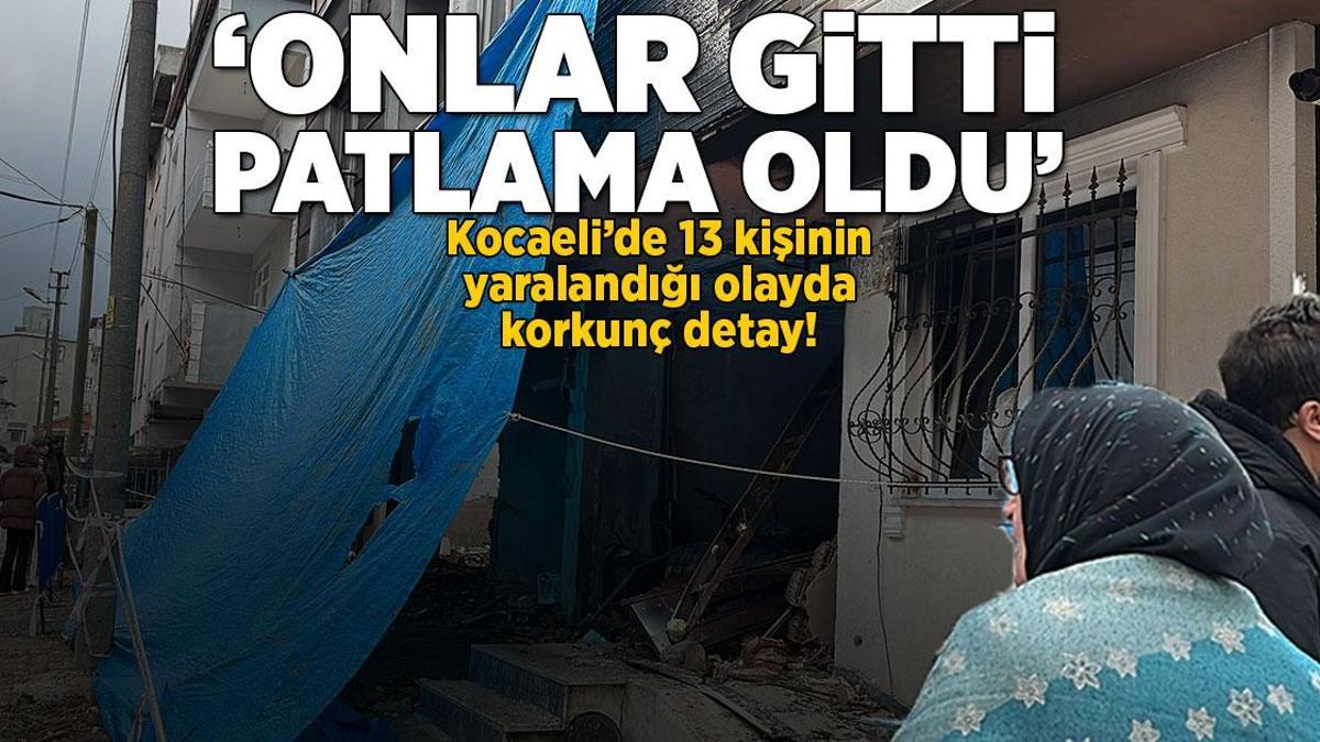 13 kişinin yaralandığı doğal gaz patlamasında korkunç detay! ‘Onlar gitti, patlama oldu’