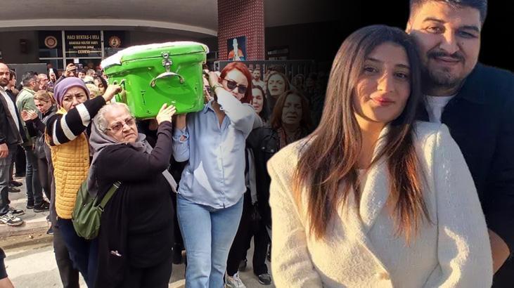 2 ay önce evlendiği eşi satırla öldürdü! Sevcan'ın tabutunu kadınlar taşıdı