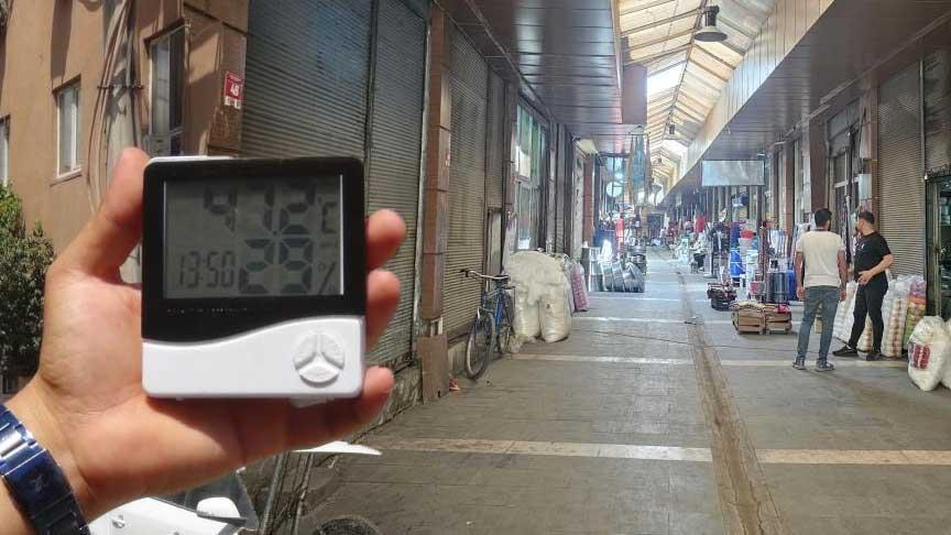 47 dereceyle kavrulan ilçede hayat durdu! ‘Evde 3–4 klima var ama yetmiyor’