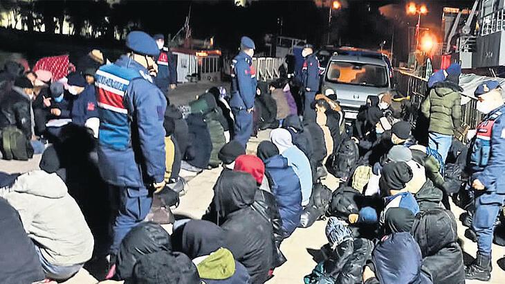 492 düzensiz göçmen yakalandı
