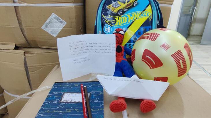 8 yaşındaki Yakup'tan depremzede yaşıtlarına duygulandıran mektup