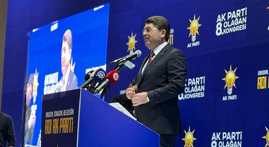 Adalet Bakanı Tunç: Her gün hakaret ederseniz, sonunuz CHP'nin eski genel başkanı gibi olur