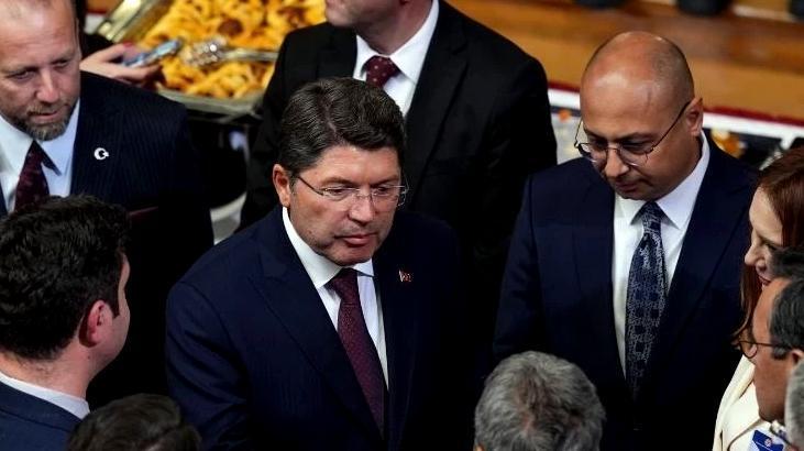 Adalet Bakanı Tunç, yeni yasama yılı resepsiyonunda soruları yanıtladı