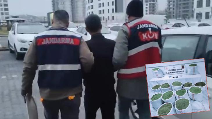 Adana'da cezaevinden izinli çıkan hükümlü takibe alındı, 391 kilo esrar ele geçirildi