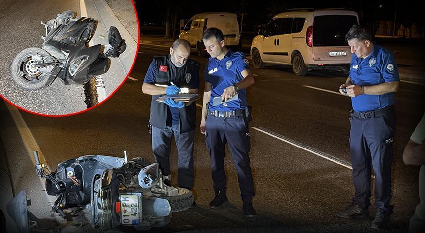 Adana'da feci kaza! Devrilen motosikletteki 1 kişi öldü, 1 kişi yaralandı