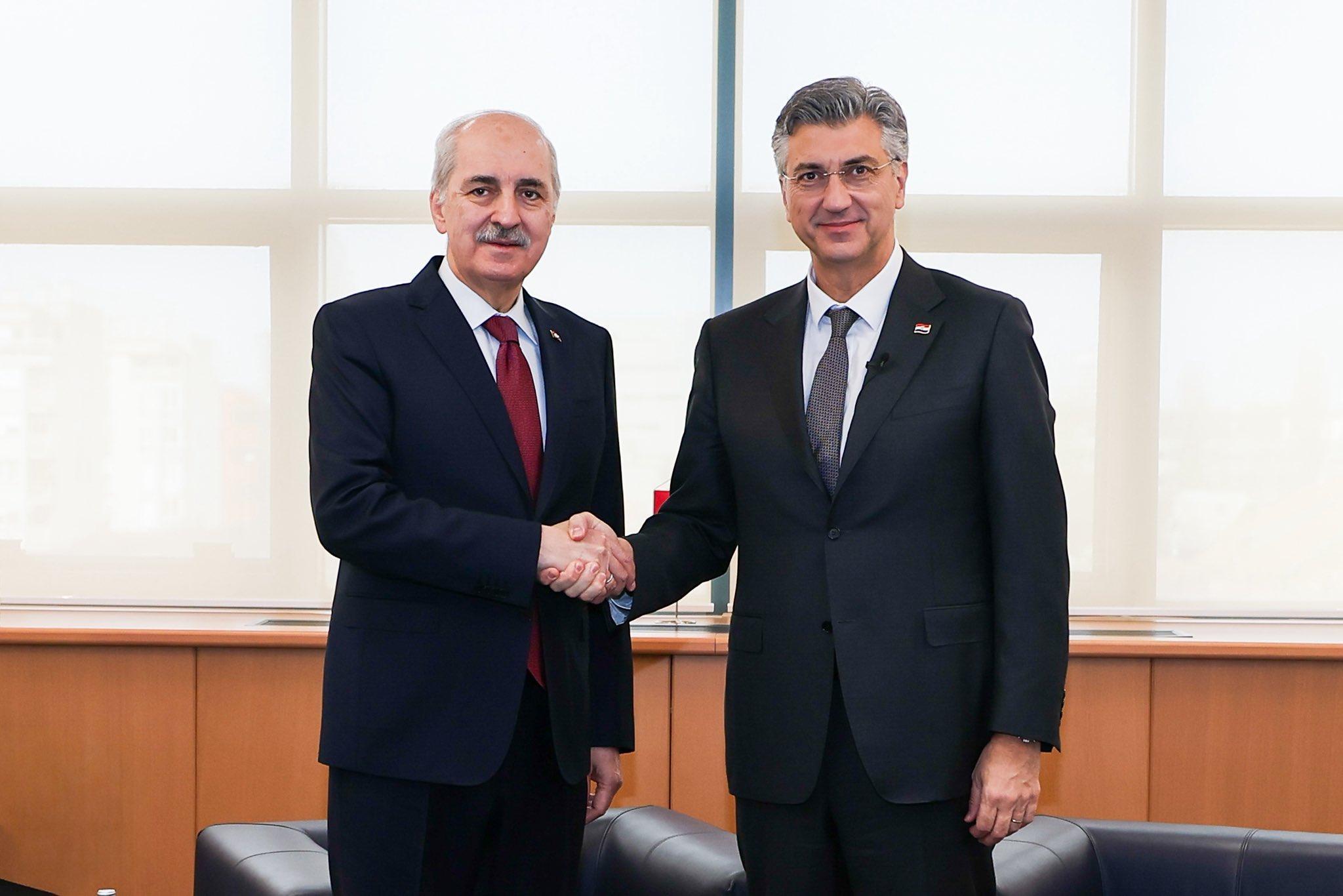 Adriyatik’ten Karadeniz’e Diplomasi Köprüsü: Kurtulmuş ve Plenkovic’ten 'İstikrar' Rotası