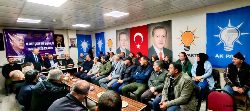 AK Parti Ardahan’da saha çalışmaları hız kazandı: Çıldır’da danışma meclisi toplandı