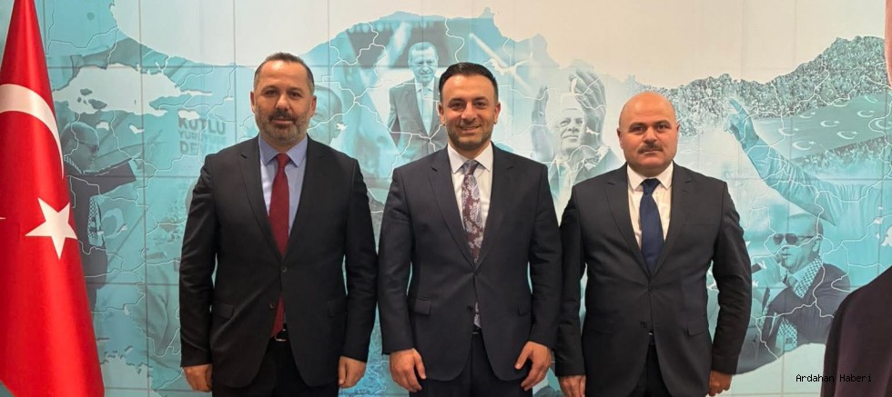 AK Parti Ardahan İl Başkanı Hakan Aydın’dan Genel Merkez Ziyareti