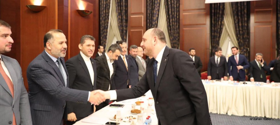 AK Parti Ardahan İl Başkanı Hakan Aydın, İl Başkanları Toplantısına Katıldı
