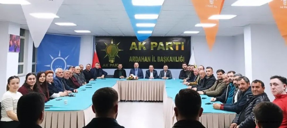 AK Parti Ardahan İl Başkanlığı’ndan Haftalık Olağan Toplantı: Sahada Etkinlik ve Üye Seferberliği Masada