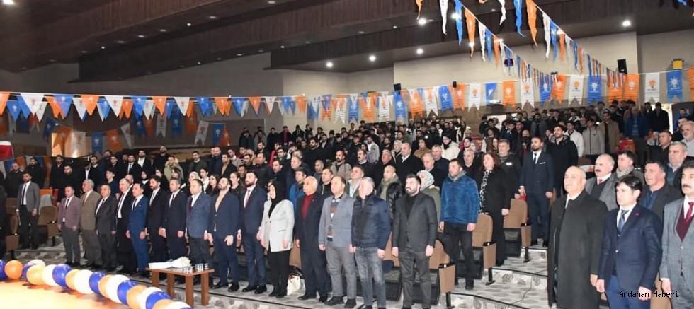  AK Parti Ardahan İl Gençlik Kolları 7. Olağan Kongresi yapıldı