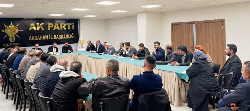 AK Parti Ardahan İl Teşkilatı’ndan Yeni Dönemde Güçlü Başlangıç
