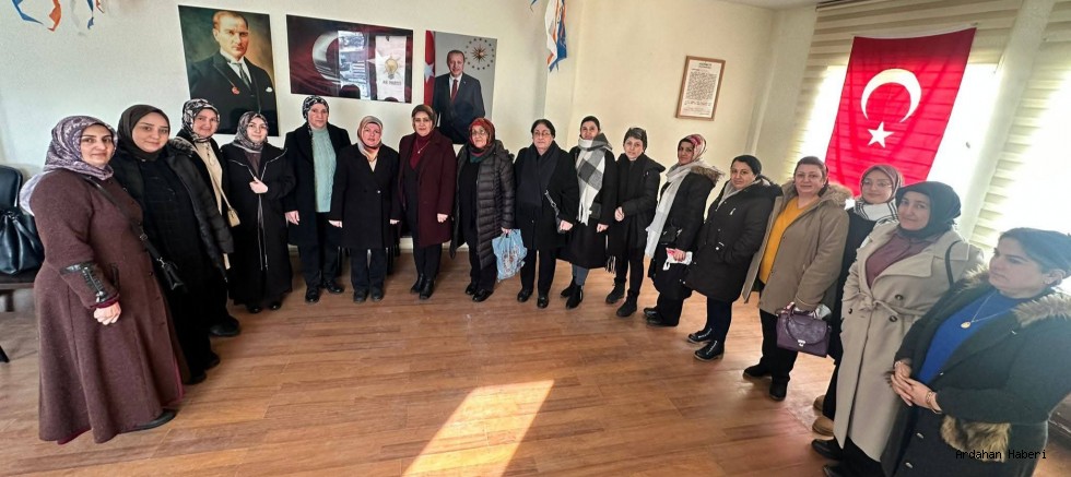 AK Parti Ardahan Kadın Kolları’ndan Hanak’a Ramazan Öncesi Ziyaret