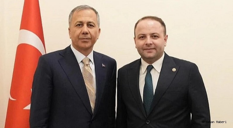 Ak Parti Ardahan Milletvekili Kaan Koç, İçişleri Bakanı Ali Yerlikaya’yla görüştü 