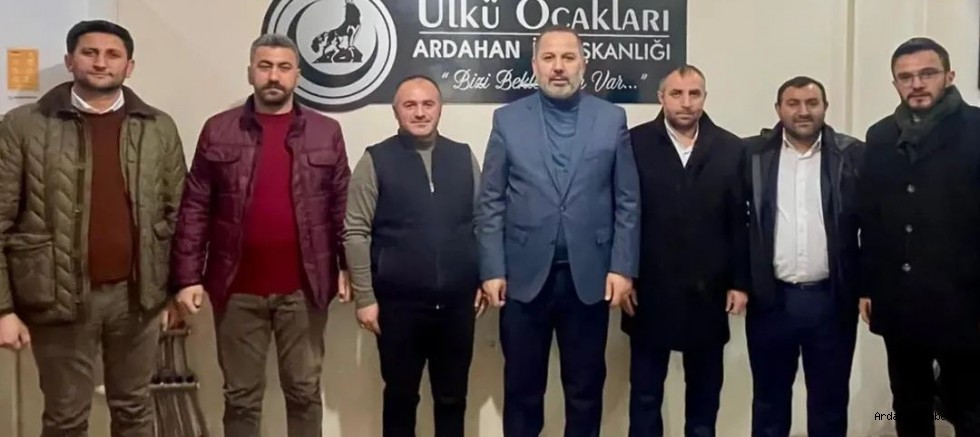 AK Parti Ardahan Teşkilatından Ülkü Ocakları’na Ziyaret
