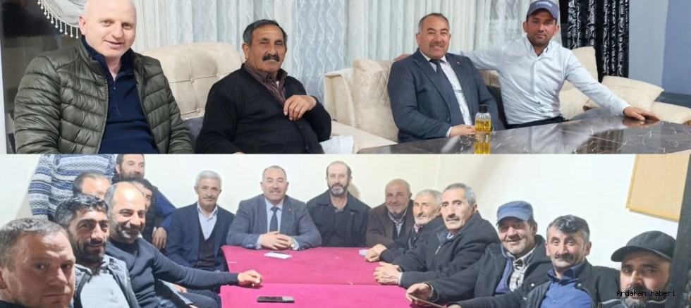 AK Parti Çıldır Teşkilatı Sahada: Gönüllere Misafir Olmaya Devam Ediyorlar