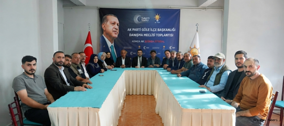 AK Parti Göle İlçe Başkanlığı'ndan İstişare ve Değerlendirme Toplantısı