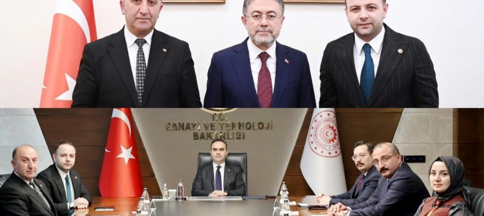 AK Parti Heyetinden Ankara Çıkartması: Ardahan Yatırımları Masaya Yatırıldı