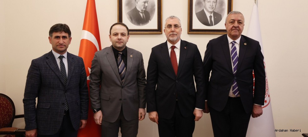 AK Parti Heyetinden Bakan Işıkhan’a Ziyaret: Göle Belediyesi’nin SGK Borçları Tarih Oluyor