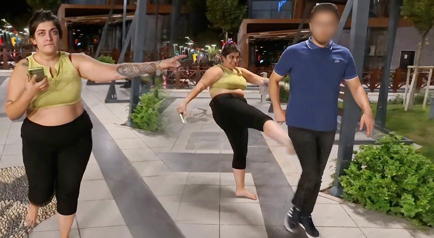Aksaray'da akılalmaz olay! 'Tecavüz ediyorlar' diye çığlık attı, yardıma gelenleri darbetti