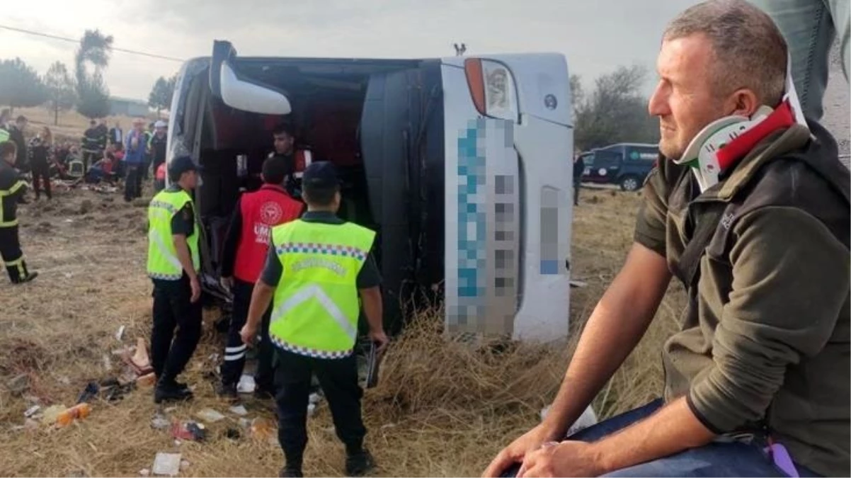 Amasya'da devrilen yolcu otobüsünde ölen 6 kişinin kimlikleri belli oldu