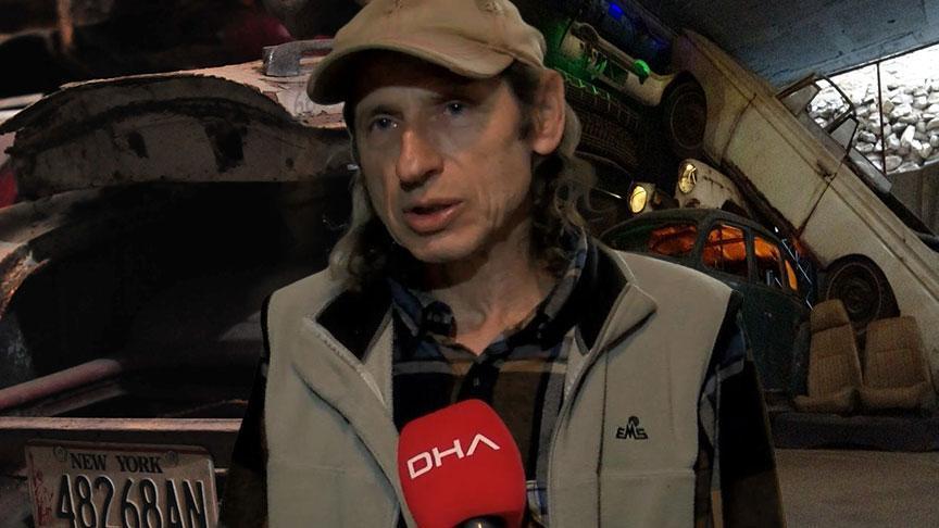 Amerika'da gördü, Bursa’da yaptı! 4 katlı evin zemin katını ‘mezarlığa’ çevirdi